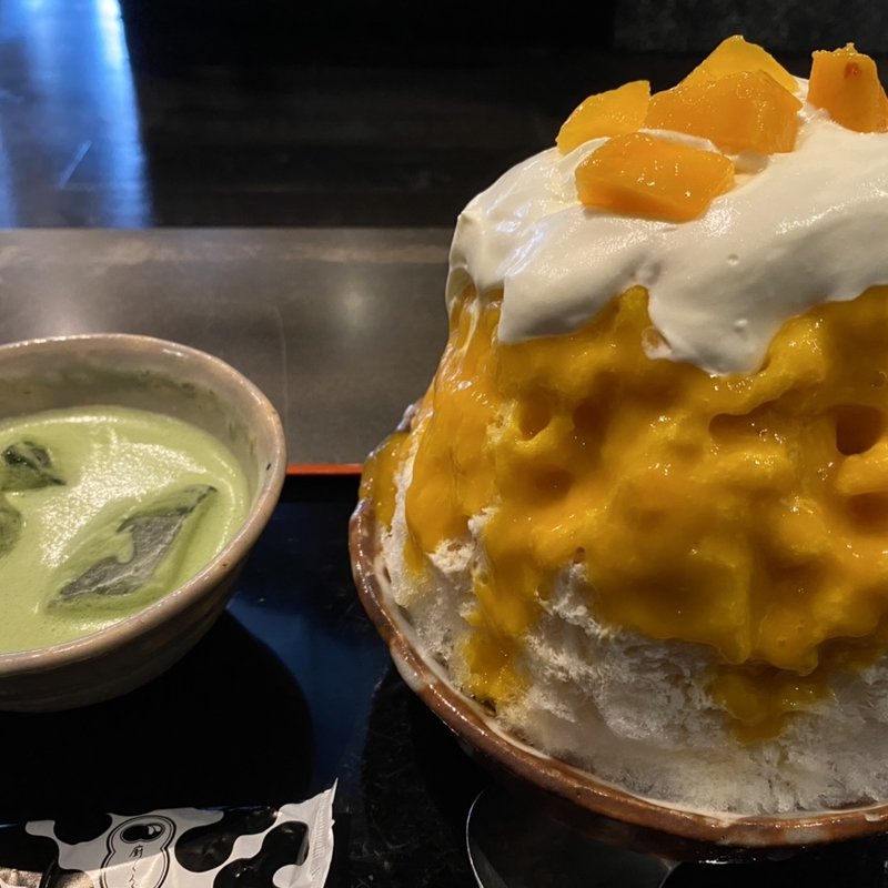 宮崎マンゴーのかき氷(廚 otona くろぎ)