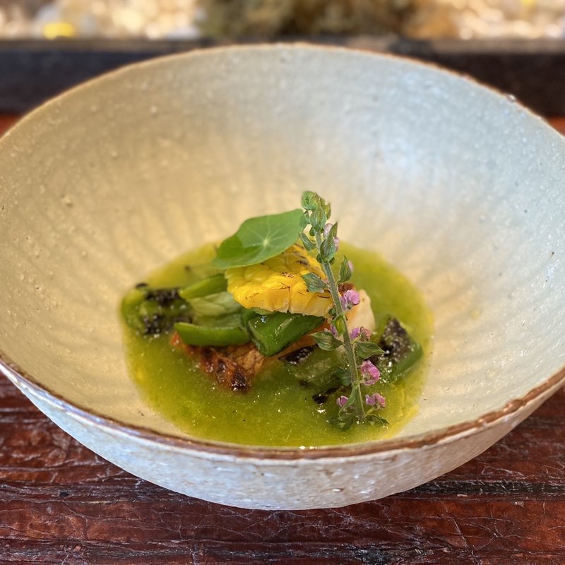 真鯛のポワレ(Reconnaissance （ルコネッサンス）)