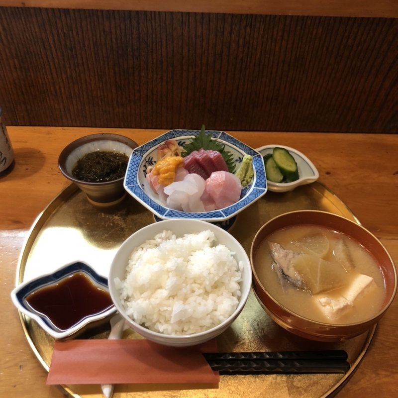 お刺身定食(すずりき )