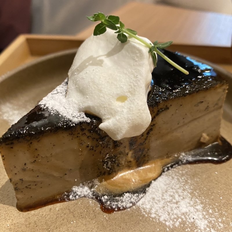 ほうじ茶プリン(LIT COFFEE & TEA STAND)