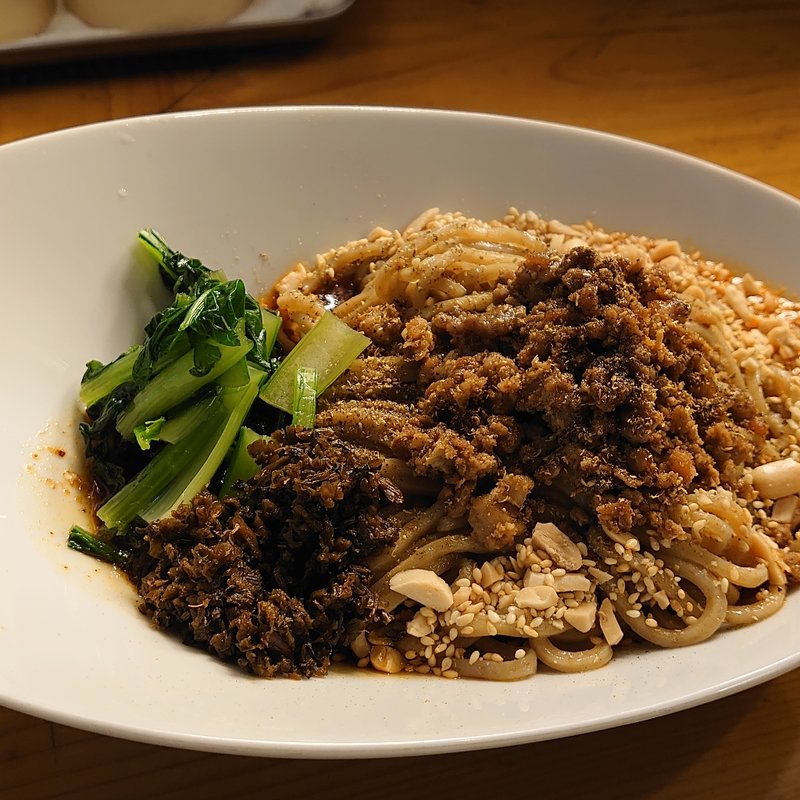 汁なし担々麺　大盛(雲林坊)