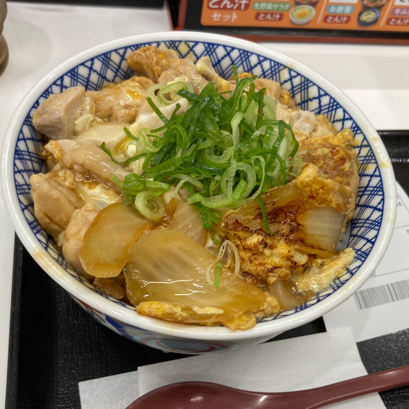 新親子丼(吉野家 京王多摩センター店)