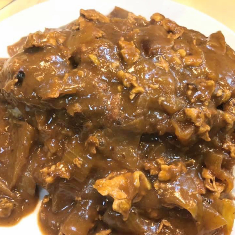 メンチカツカレー(ブルドック )