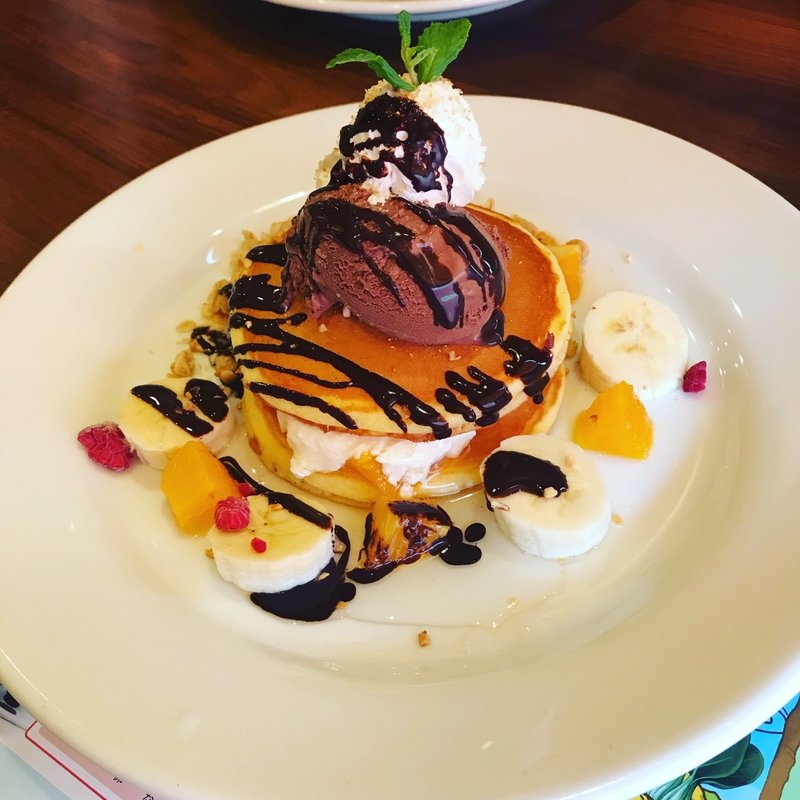 バースデーパンケーキ(デニーズ 浅草雷門 )