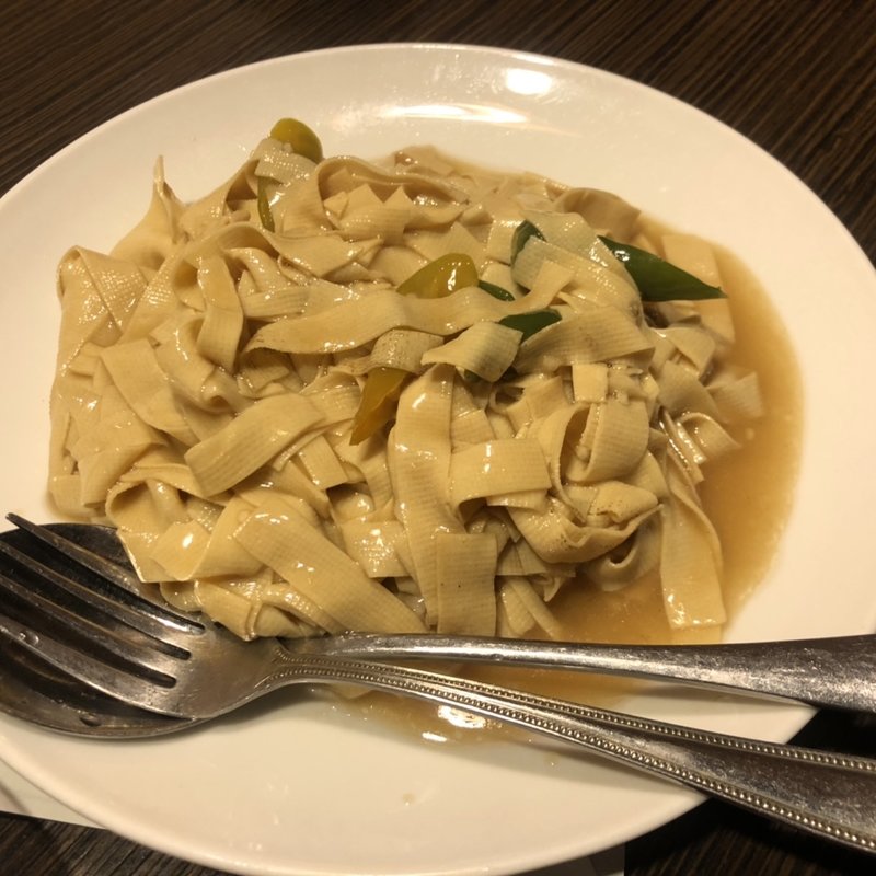 乾し豆腐と青唐辛子の炒め(味香苑 １号店 （ミカエン）)