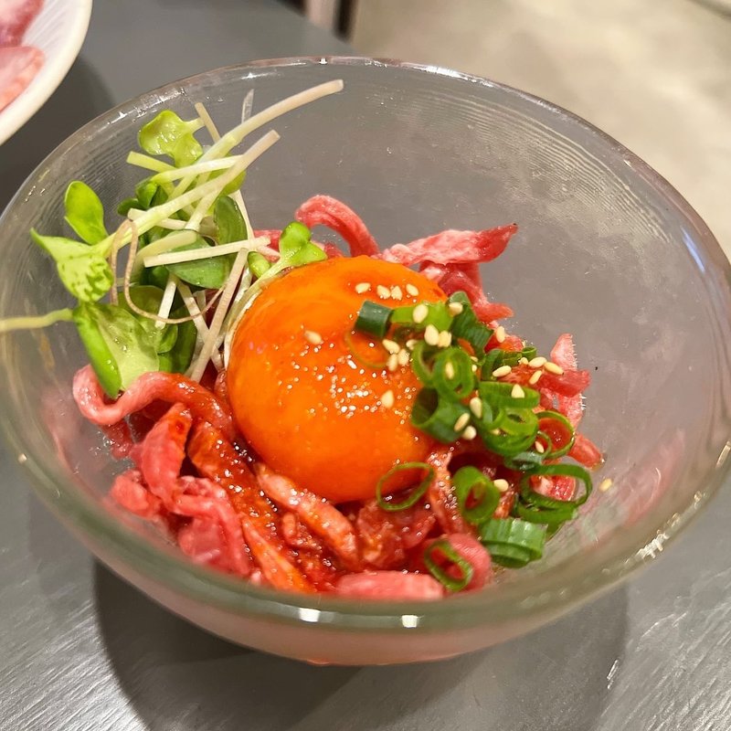 ユッケ(京都焼肉enen)