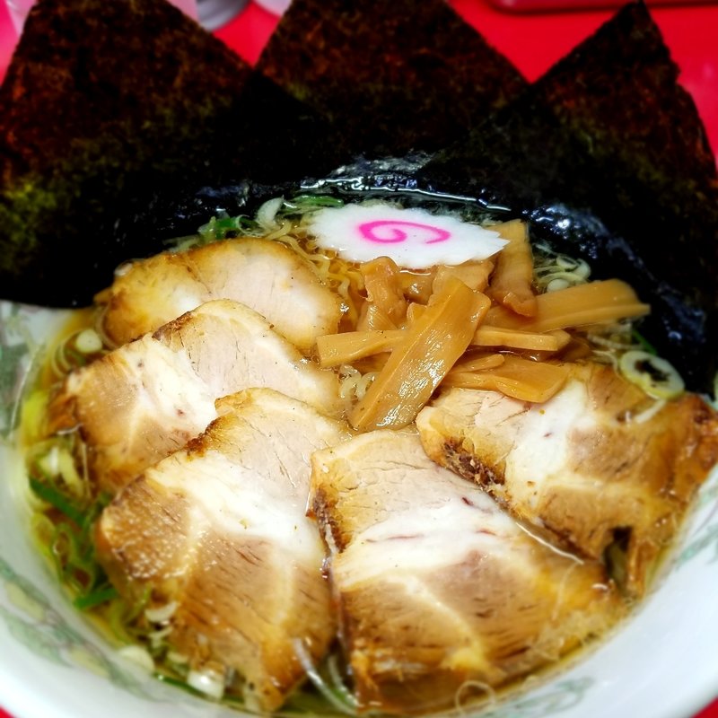 支那そばチャーシュー(前略 豚骨 しょうゆ)