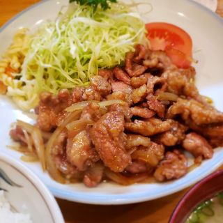 生姜焼き定食(お太幸武山店)