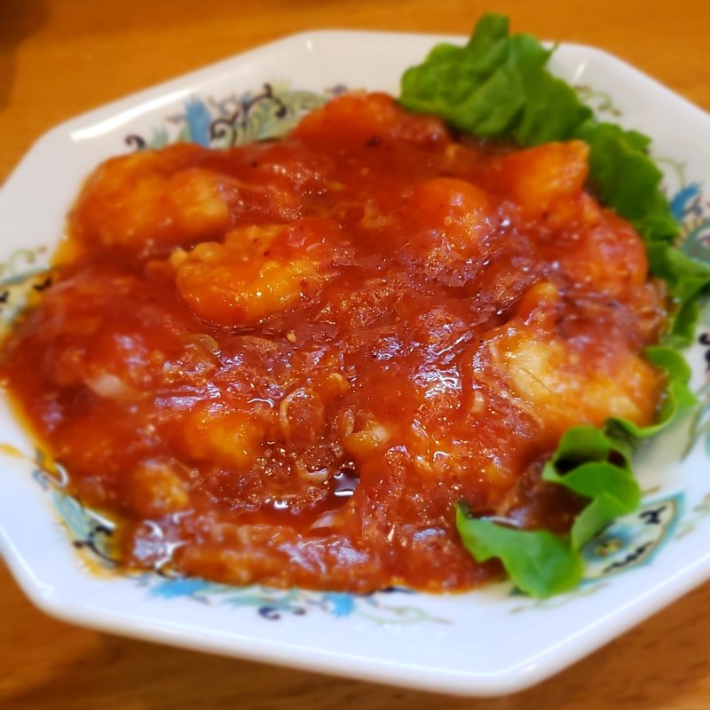 海老チリ(お太幸武山店)