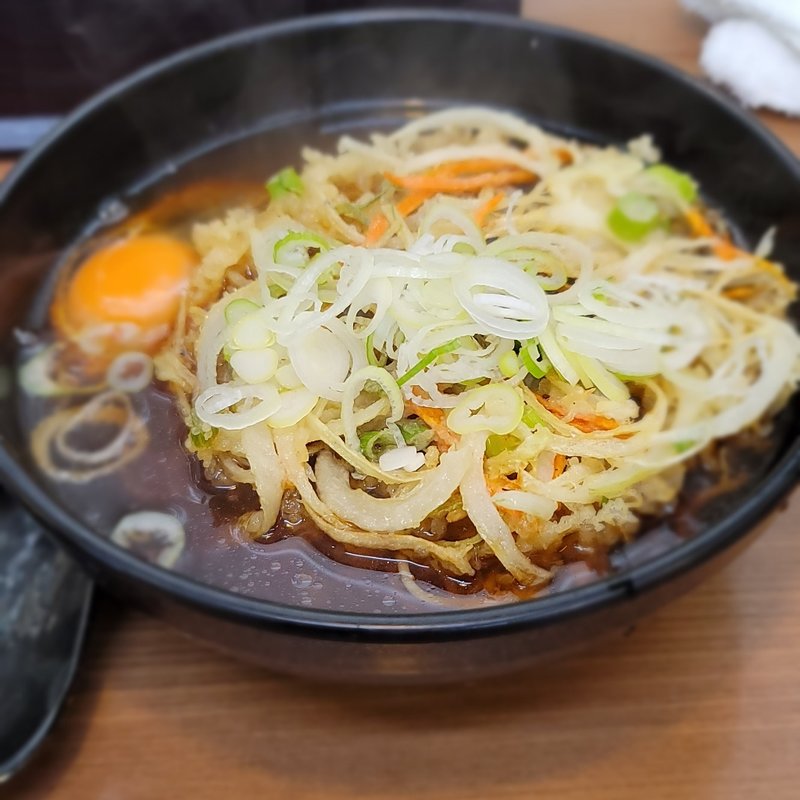 天ぷらそば(本陣)