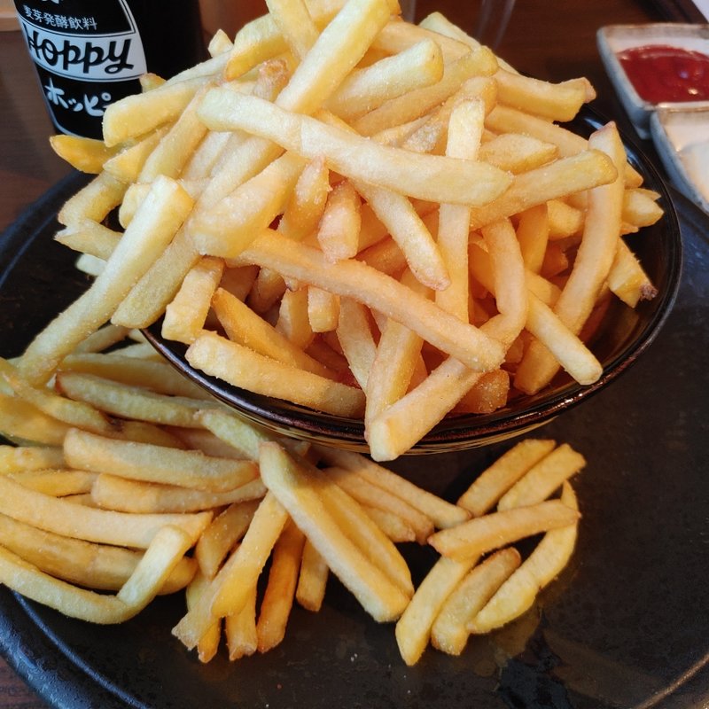 メガポテトフライ(日本橋山喜多　蒲田店)