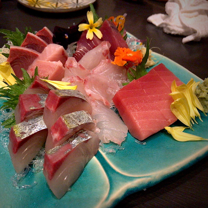 お任せお造り五種盛り合わせ(飛車角 )