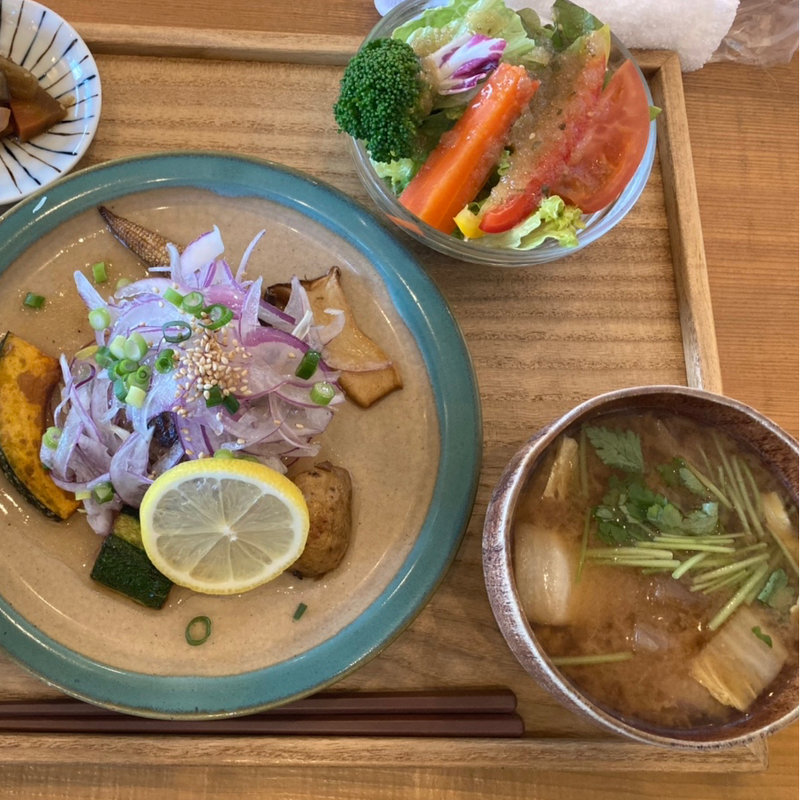 常陸牛ハンバーグランチ(カフェ&スペーストイロ)