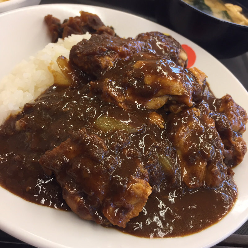ごろごろ煮込みチキンカレー(松屋 山口店 （まつや）)