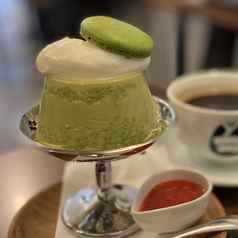 抹茶プリン(スケマサコーヒー)