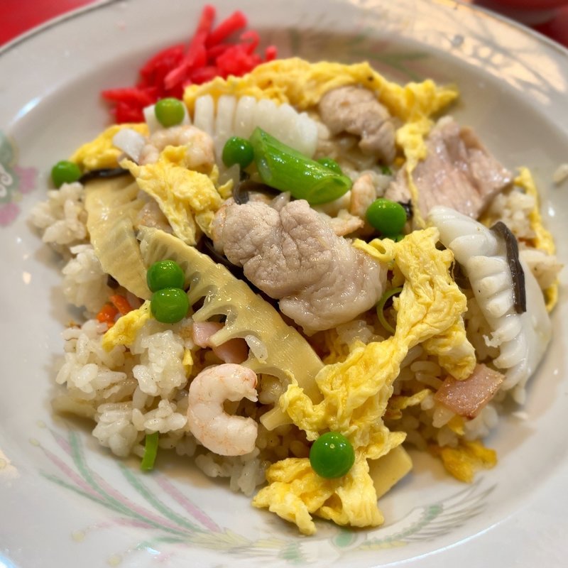 五目炒飯(大鳳亭 （タイホウテイ）)