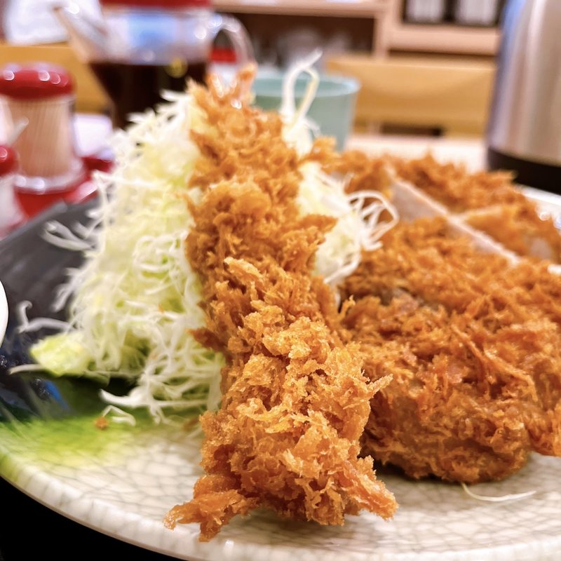 海老フライ(一本)(とんかつまるや戸越銀座店)