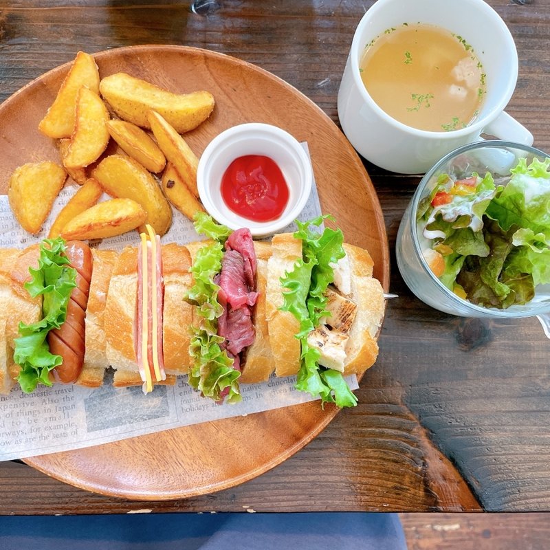 バゲットサンド(Angelo Cafe)