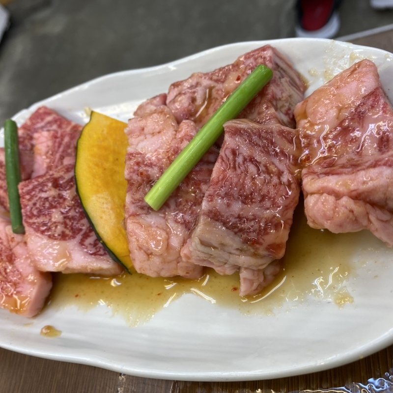 上カルビ(1188)＆切り落とし(858)(板前焼肉一斗)