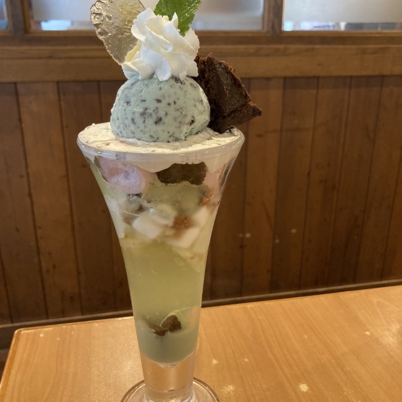チョコミントパフェ(ココス 名張平尾店 )