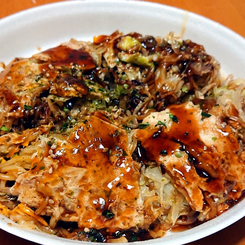 そば肉玉(三八博多)