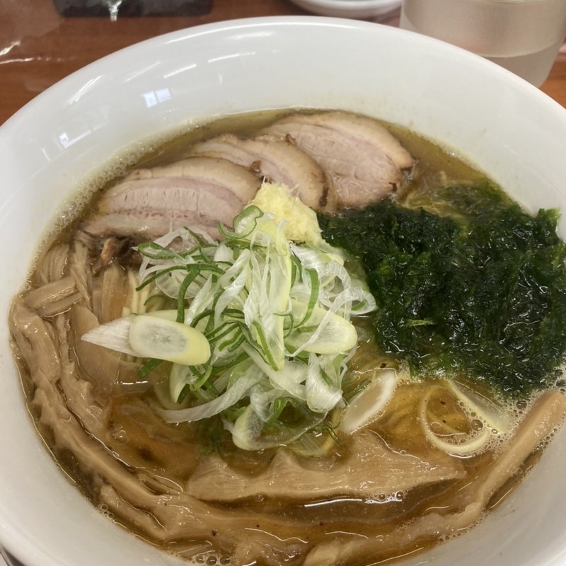 淡麗煮干し塩細麺(栃木中華そば 神志)