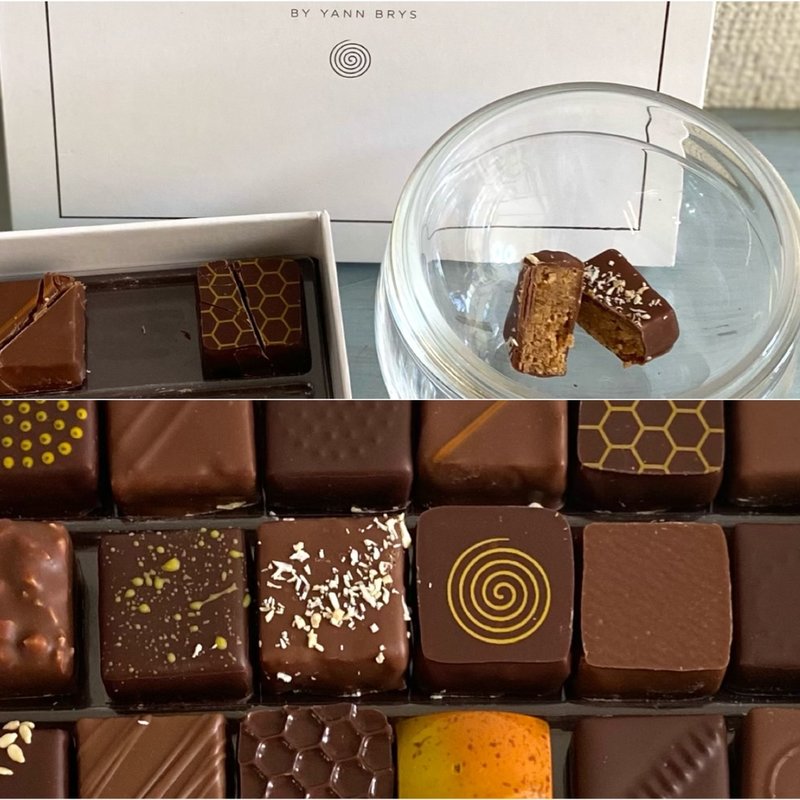 Tourbillon by yann brys🌀 /ココナッツのプラリネ(仮)(サロン・デュ・ショコラ東京2022)