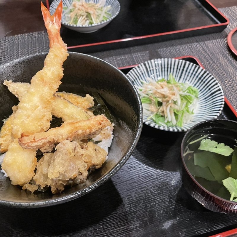 大えび塩天丼(わか馬)
