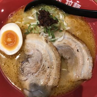 えび豚骨味噌拉麺(えび豚骨拉麺 春樹 新大塚本店)