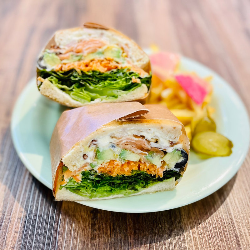 スモークサーモン(MOU MOU SANDWICHES WORKS)