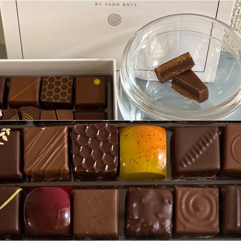 Tourbillon by yann brys🌀 /ジャスミンティーのガナッシュ(仮)(サロン・デュ・ショコラ東京2022)