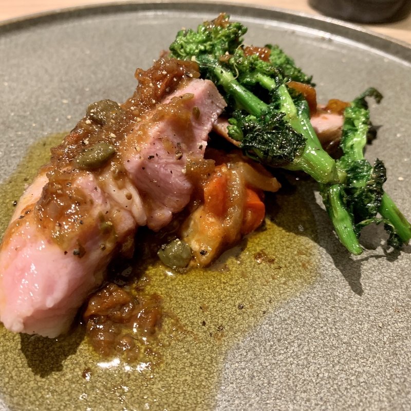 豚肉　ラタトゥイユ　焦バター(ルディック)