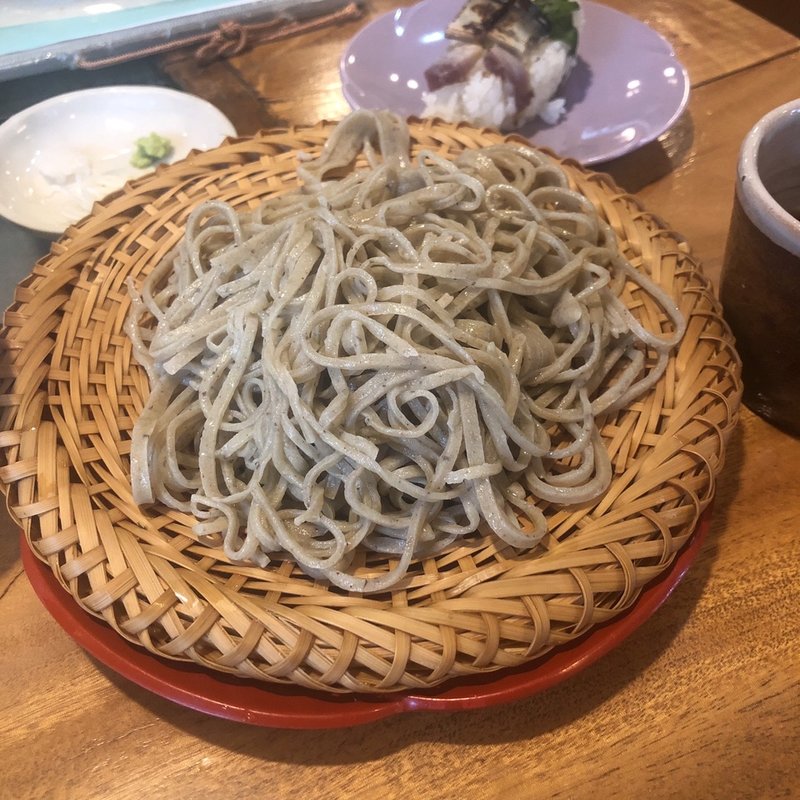 炙りさばずし定食(手打ち蕎麦 いしはら )