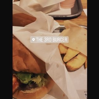ハンバーガーセット(the 3rd Burger 新宿大ガード店 （ザ サード バーガー）)