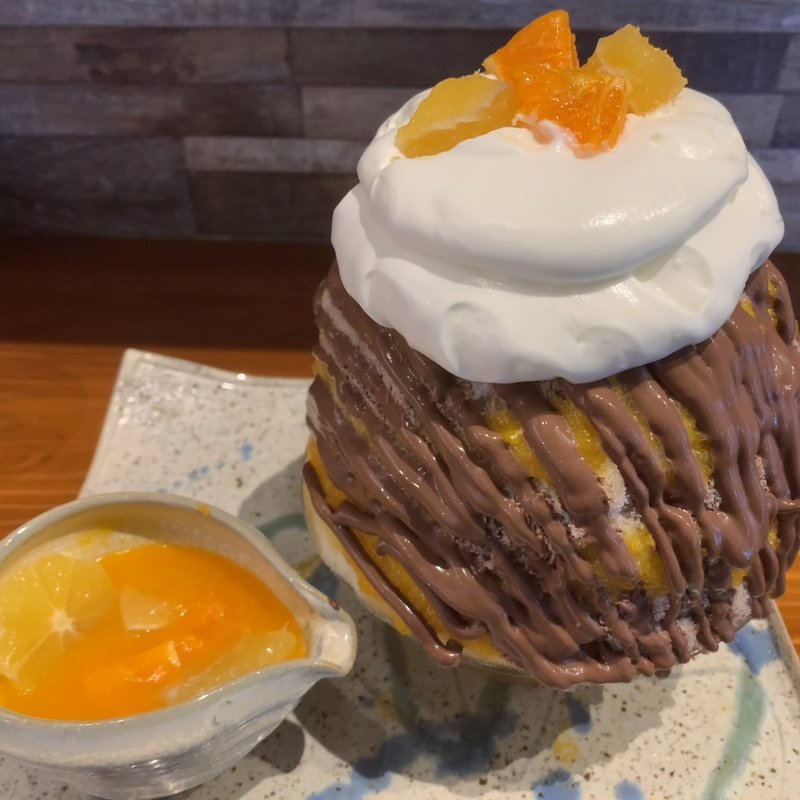 オレンジショコラ(Tokyo ShaveIce Ancredore)
