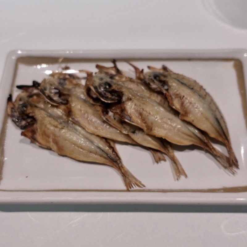 小アジの干物(海幸楽膳 釜つる （かまつる）)