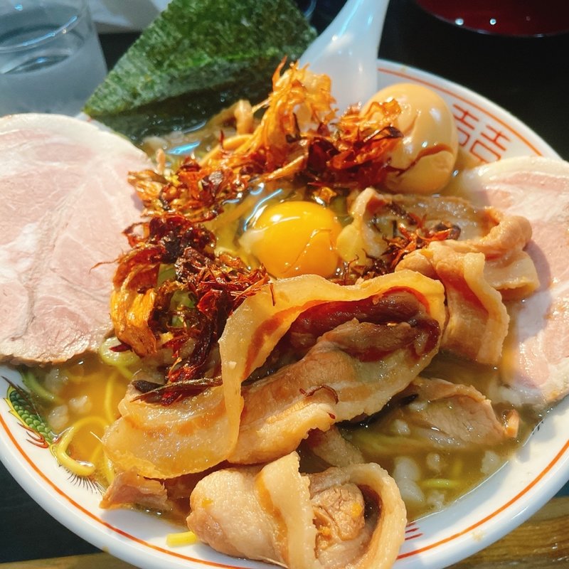 干し貝柱2kgと牡蠣煮干し1kg以上のスペシャル大盛り、つけたま(一条流がんこ総本家分家荒木町)