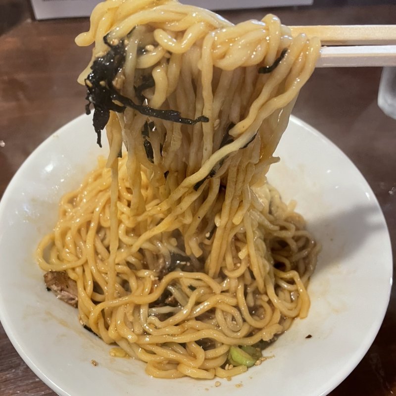 油そば 大盛(東京油そば本舗 神宮前店)