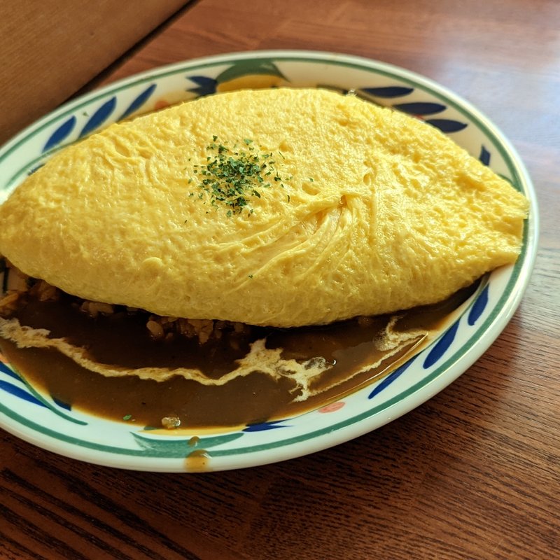 新宿特製オムライス(珈琲西武 西新宿店)