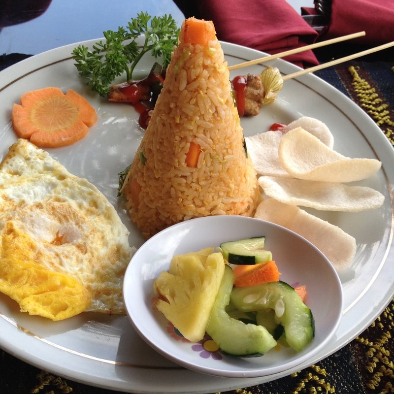 ナシゴレン(Alon Alon Terrace Cafe)