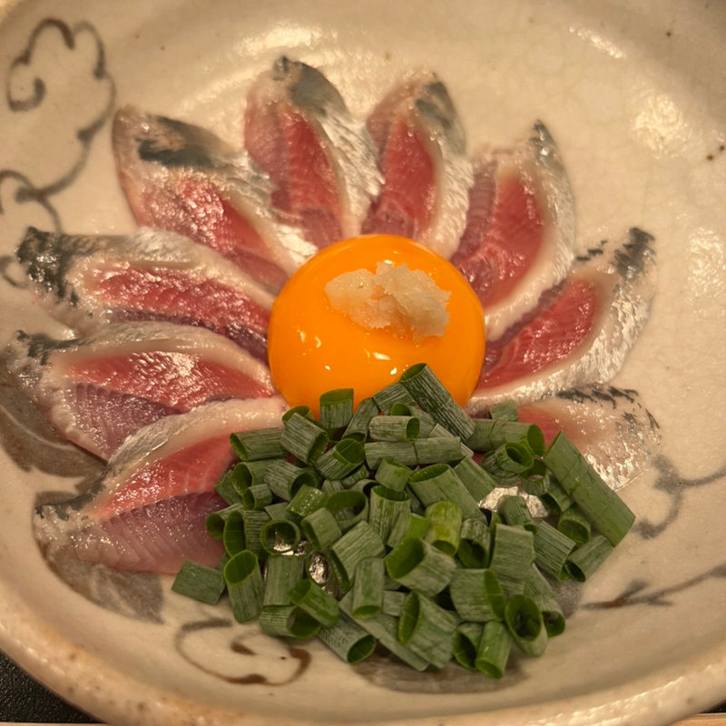 月見イワシ(名登利寿司)