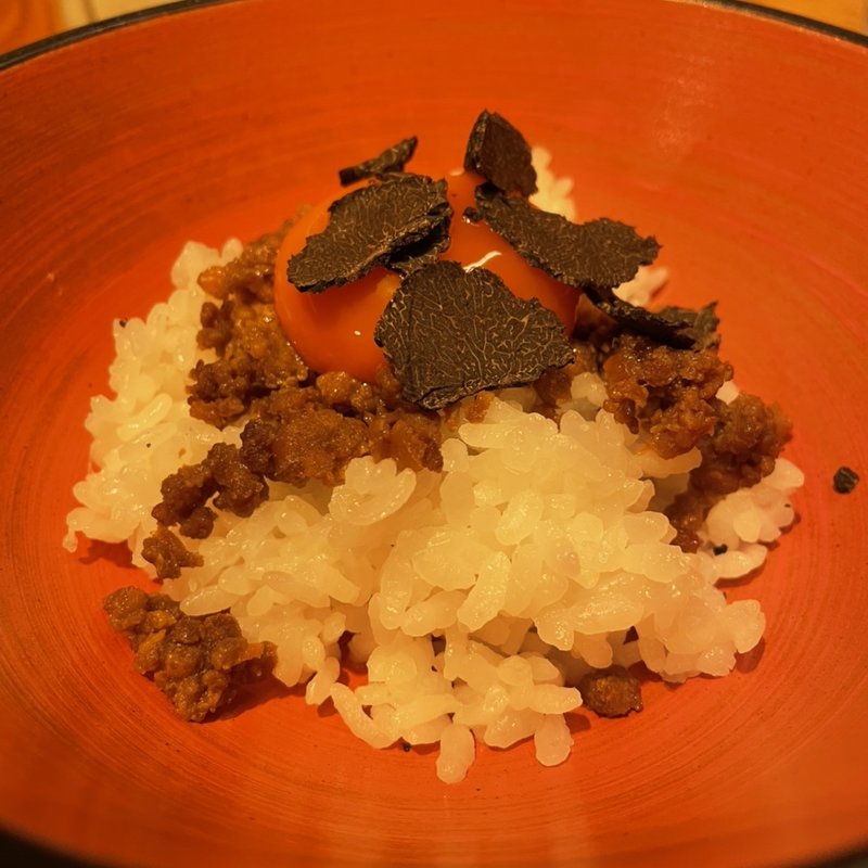 鶏（トリ）ュフTKG(焼鳥つかだ 中目黒店)