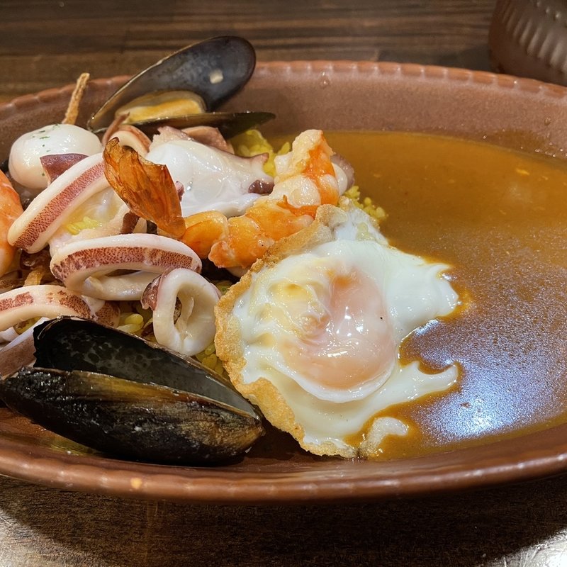 地中海かれー(ビストロ喜楽亭)