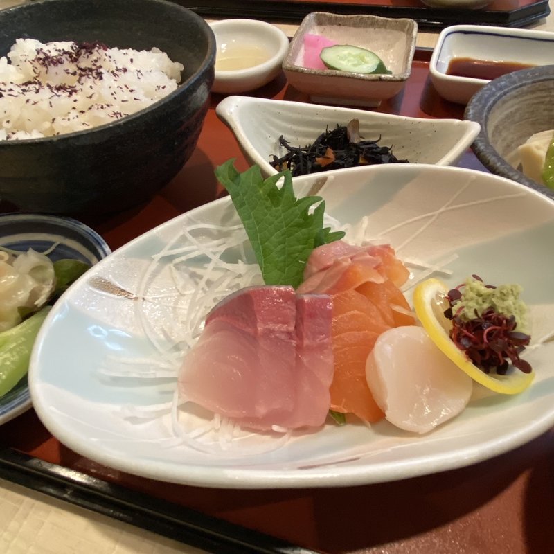 お造り定食(北海道)