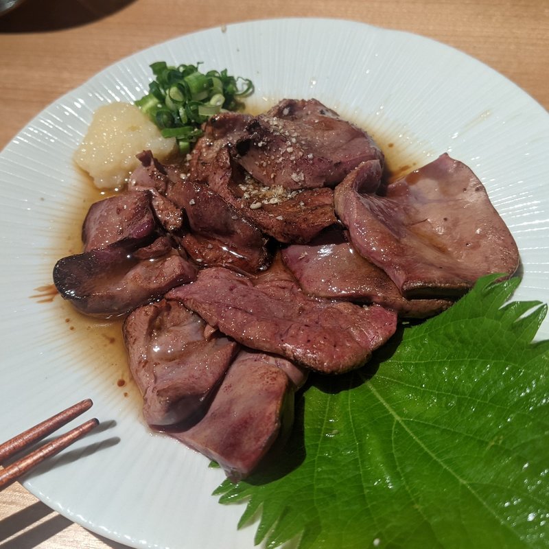 レバー炙りたたき(立呑み8 )