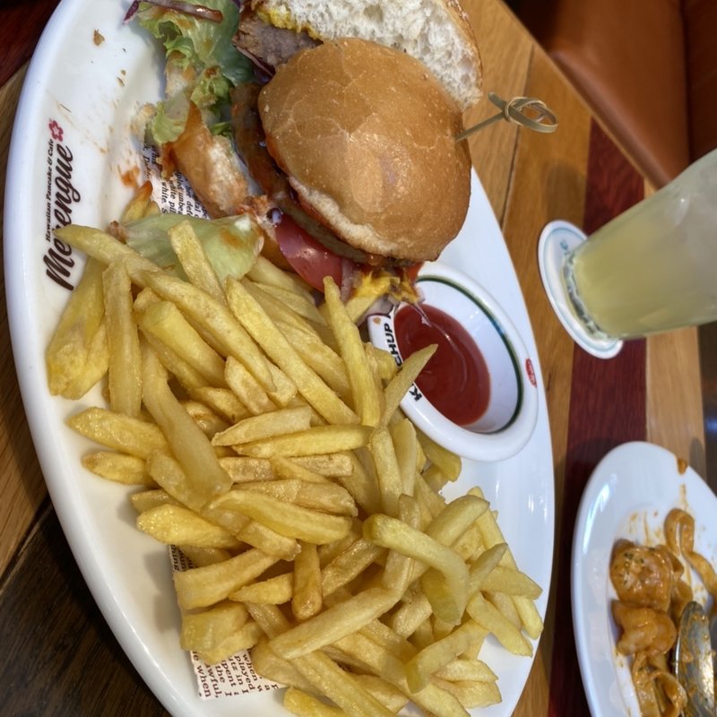ハンバーガー(メレンゲ たまプラーザ店)