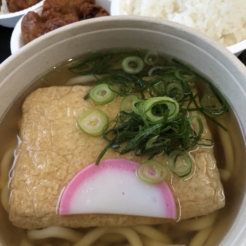 きつねうどんセット(アズーロ)