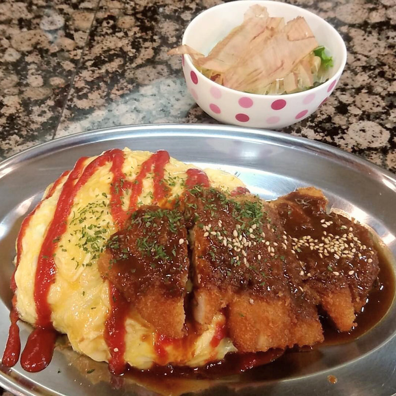 とんかつハントンライス(勝乃屋 )