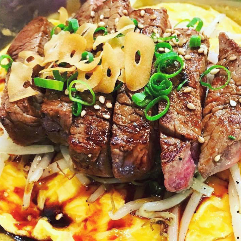 ステーキハントンライス(勝乃屋 )