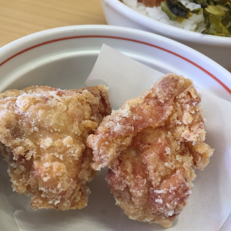唐揚げ(ラーメン並木 防府店)